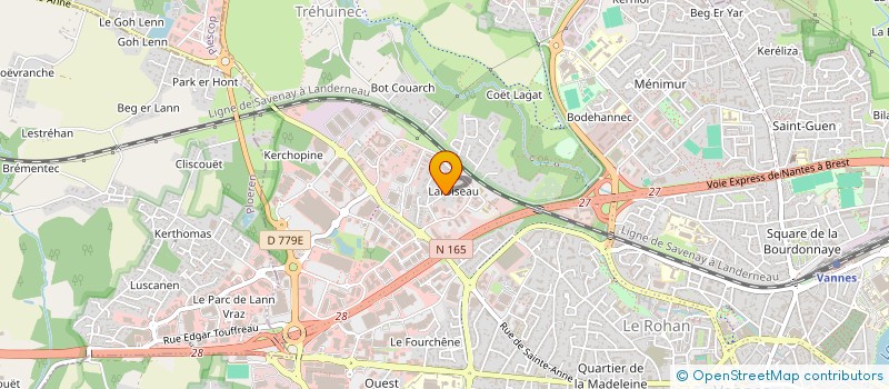 localisation de l'entreprise MADAME TAYLOR KROHN à VANNES