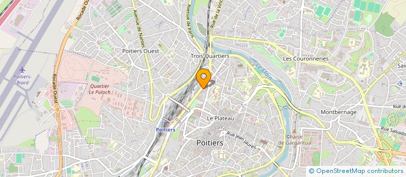 localisation de l'entreprise MADAME TAYNA PIERRE  POITIERS