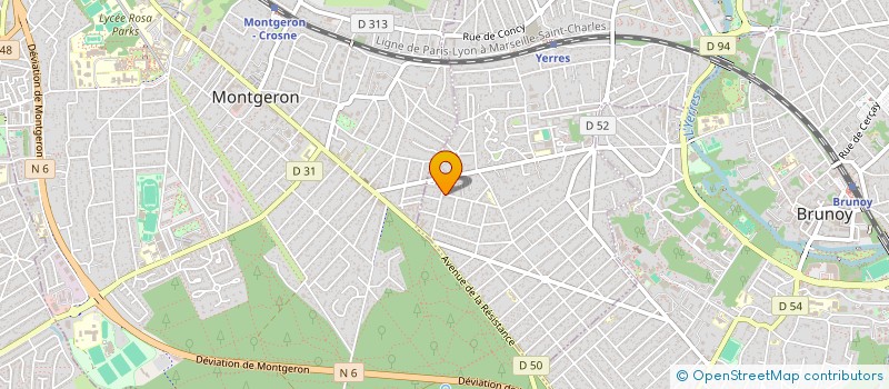 localisation de l'entreprise MADAME TAYNARA ITALIANA DA SILVA  YERRES