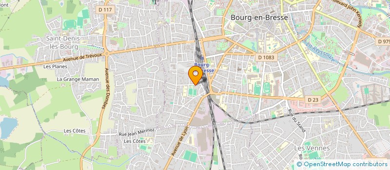 localisation de l'entreprise MADAME TAYSSIR SFAXI à BOURG-EN-BRESSE