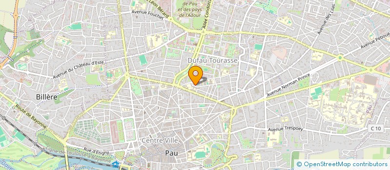 localisation de l'entreprise MADAME TCHOLPON ERALIEVA à PAU