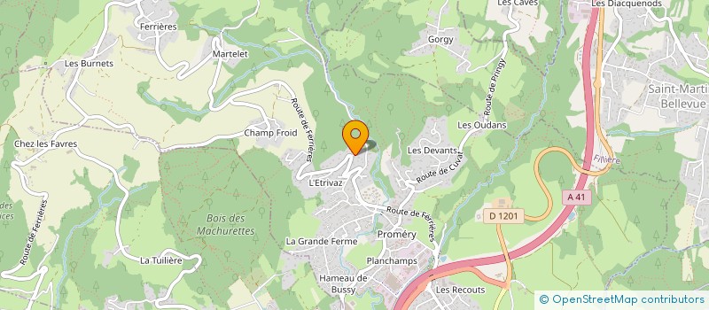 localisation de l'entreprise MADAME TEA RATTIN à ANNECY