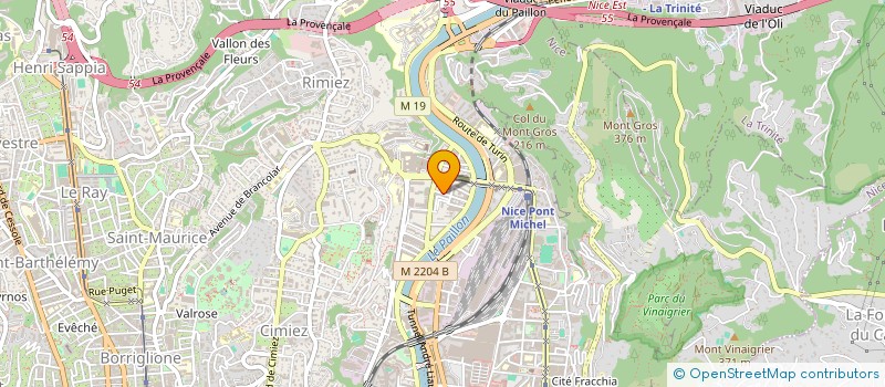 localisation de l'entreprise MADAME TEA RAZMADZE  NICE