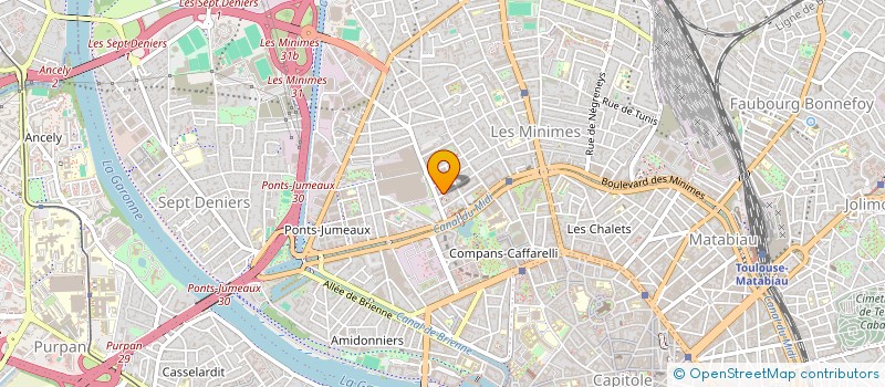 localisation de l'entreprise MADAME TEA SERVANT  TOULOUSE