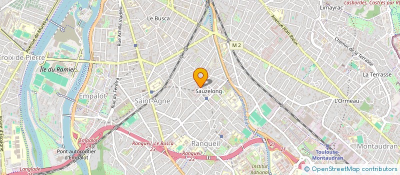 localisation de l'entreprise MADAME TECHIN CHEN à TOULOUSE