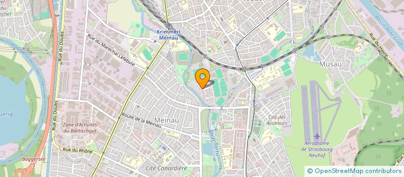 localisation de l'entreprise MADAME TECLAIRE UJARA EZIKPE  STRASBOURG