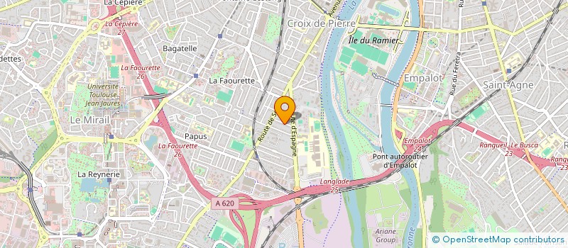 localisation de l'entreprise MADAME TEDDY ROMBAUT  TOULOUSE