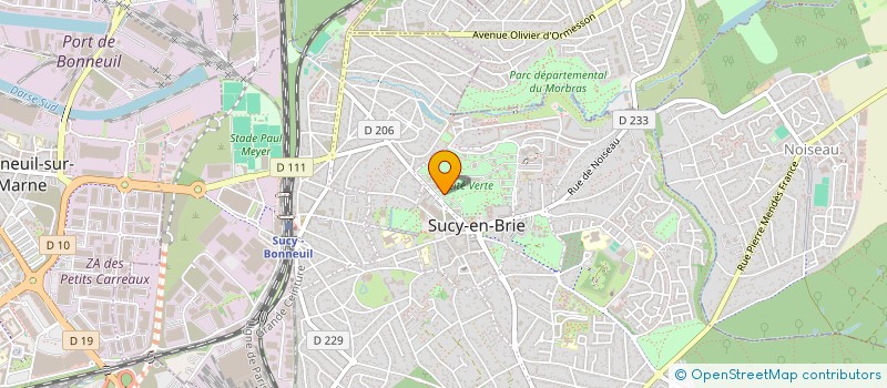 localisation de l'entreprise MADAME TEEYA FORTAS-PONTALAY à SUCY-EN-BRIE