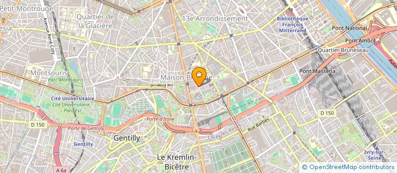 localisation de l'entreprise MADAME TEGUIDAKE DANSOKO  PARIS