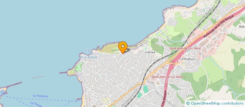 localisation de l'entreprise MADAME TEHANI-EMELINE GILLIOZ  SAINT-JEAN-DE-LUZ