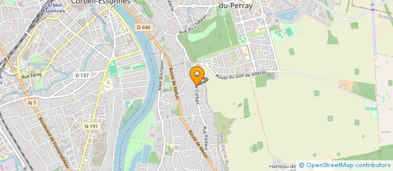 localisation de l'entreprise MADAME TEHILLAH MOUA  SAINTRY-SUR-SEINE