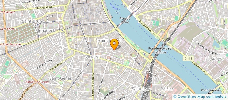 localisation de l'entreprise MADAME TEIJA KAYRA  BORDEAUX