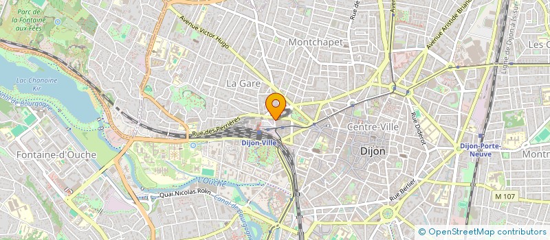 localisation de l'entreprise MADAME TEIKI MORTAS  DIJON