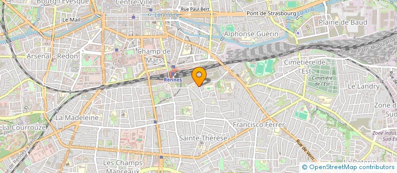 localisation de l'entreprise MADAME TEKLA KARWAT-SEKO  RENNES