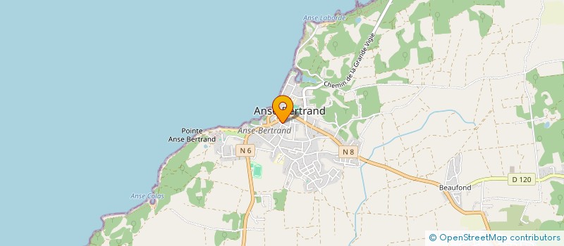 localisation de l'entreprise MADAME TEL BENJAMIN à ANSE-BERTRAND
