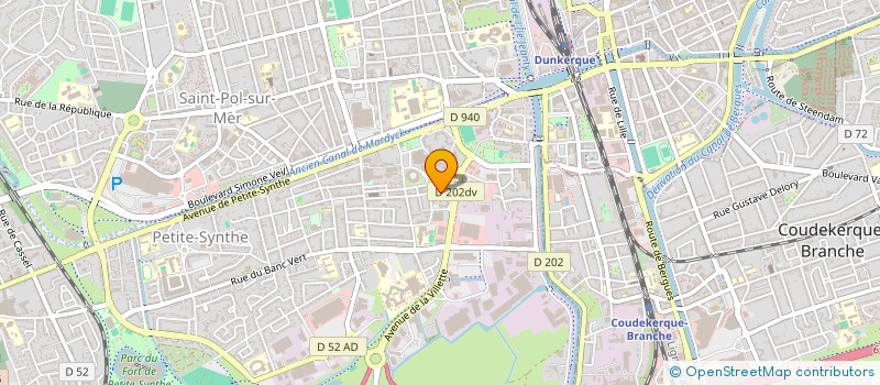 localisation de l'entreprise MADAME TELISSA RYCKEWAERT à DUNKERQUE