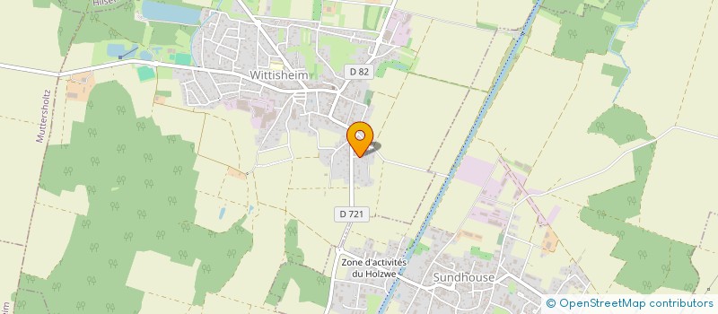 localisation de l'entreprise MADAME TELMA DIAS FRANCISCO  WITTISHEIM