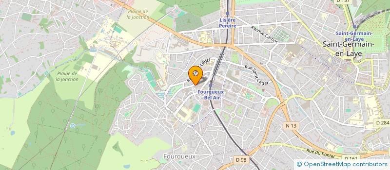 localisation de l'entreprise MADAME TELMA LCIA ROCHA BOAVENTURA  SAINT-GERMAIN-EN-LAYE