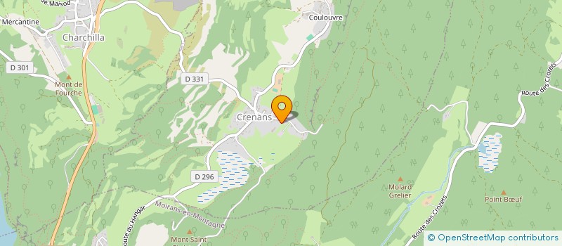 localisation de l'entreprise MADAME TELMA PRUDENT  CRENANS