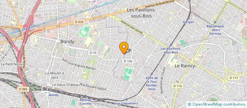 localisation de l'entreprise MADAME TEMITOPE LAWAL  BONDY