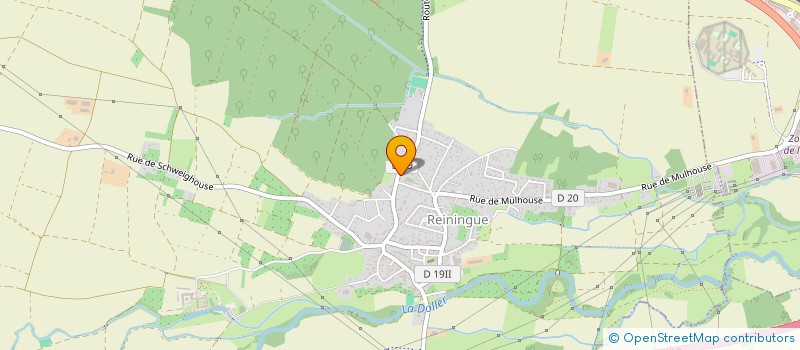 localisation de l'entreprise MADAME TENDRESSE KAMULE NSENGA  REININGUE