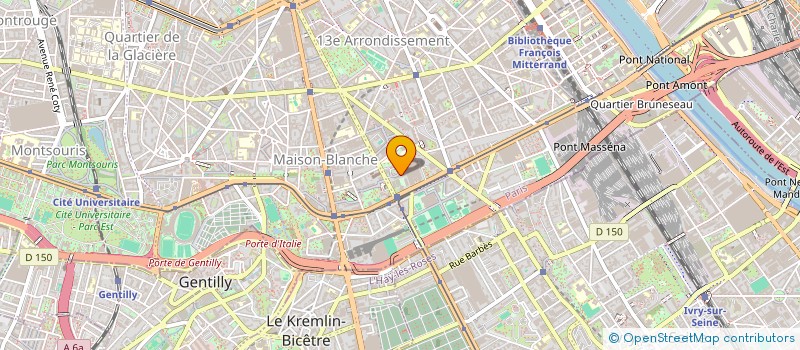 localisation de l'entreprise MADAME TENE WAGUE  PARIS