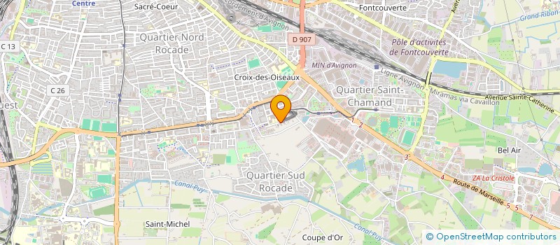 localisation de l'entreprise MADAME TENG LY  AVIGNON