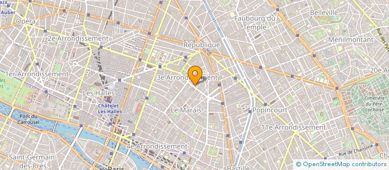 localisation de l'entreprise MADAME TENILLE ROOTS  PARIS