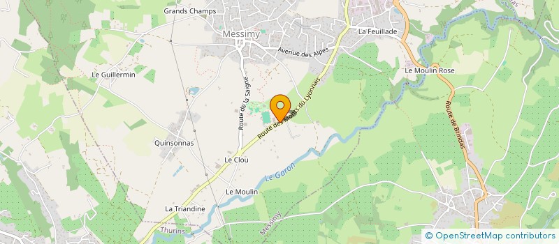 localisation de l'entreprise MADAME TENNESSY EUSTACHI  MESSIMY