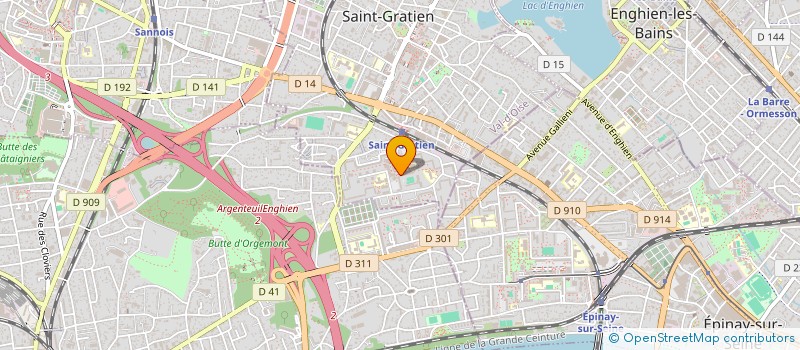 localisation de l'entreprise MADAME TENZIN LHAKCHUNG KHANGSAR  SAINT-GRATIEN