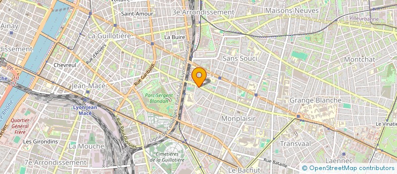 localisation de l'entreprise MADAME TENZIN PEMA  LYON