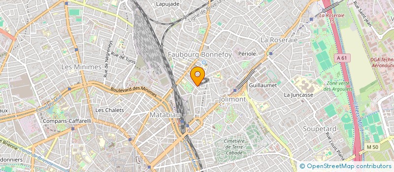 localisation de l'entreprise MADAME TEODORA GADANCHEVA  TOULOUSE