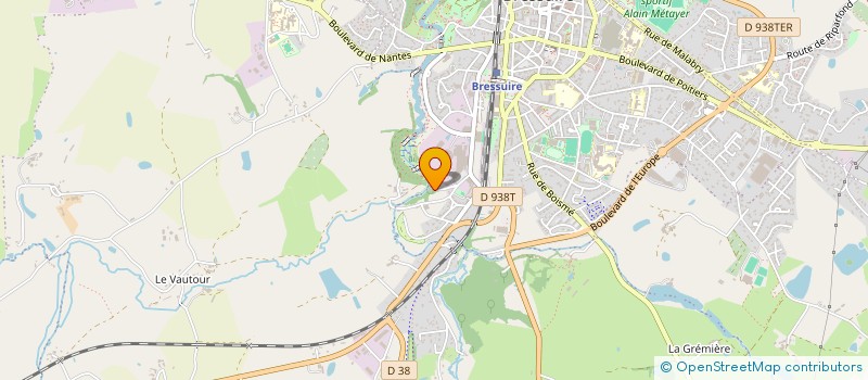 localisation de l'entreprise MADAME TEONA CHITISHVILI  BRESSUIRE