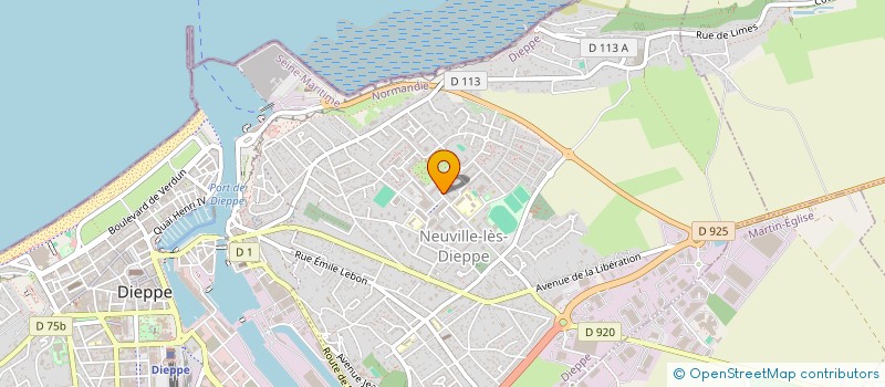 localisation de l'entreprise MADAME TEONA ONIANI  DIEPPE