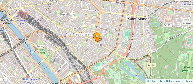 localisation de l'entreprise MADAME TERANGO ZEMENE  PARIS