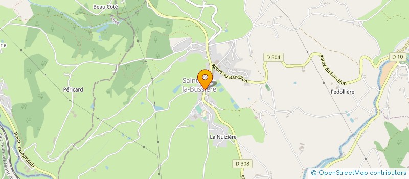 localisation de l'entreprise MADAME TERESA CARDOSO FERREIRA DOS SANTOS  SAINT-JEAN-LA-BUSSIERE