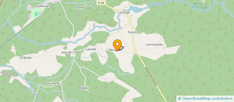 localisation de l'entreprise MADAME TERESA DA SILVA  PONTENX-LES-FORGES