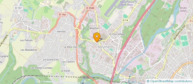 localisation de l'entreprise MADAME TERESA DE JESUS LOURENCO à ANNECY