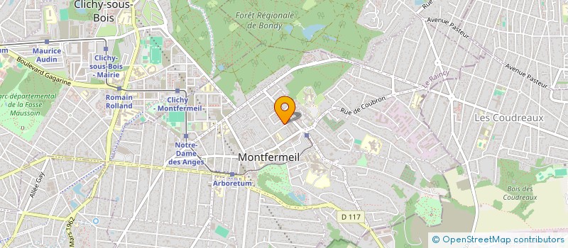 localisation de l'entreprise MADAME TERESA DI BARI à MONTFERMEIL