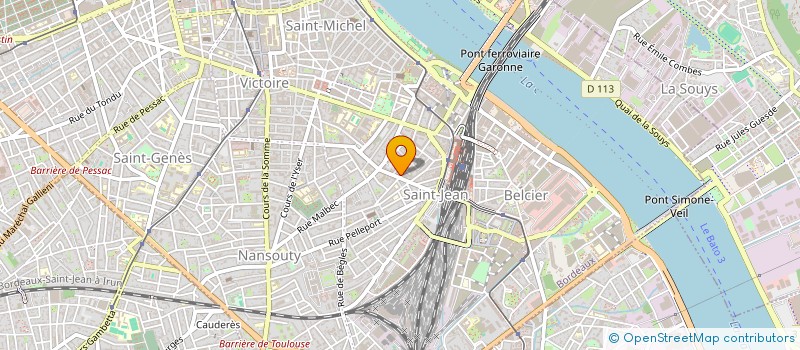 localisation de l'entreprise MADAME TERESA DUARTE SANTOS SILVA  BORDEAUX