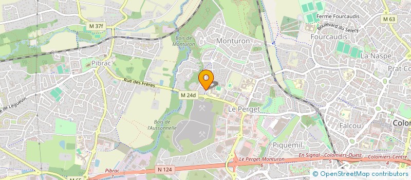 localisation de l'entreprise MADAME TERESA GARCIA RUIZ à COLOMIERS