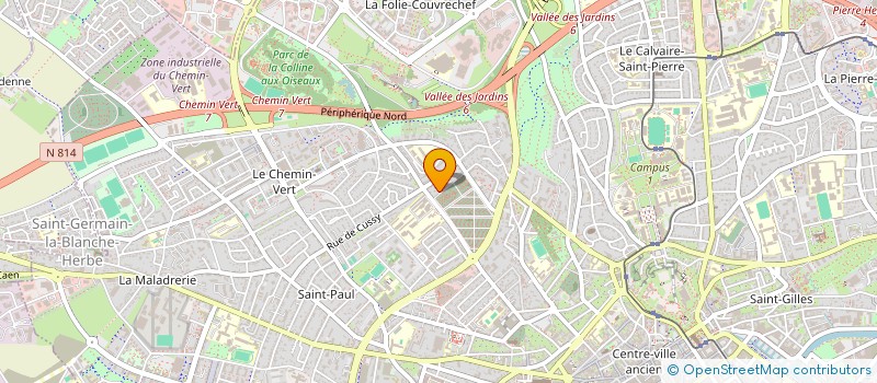 localisation de l'entreprise MADAME TERESA INTRIERI à CAEN