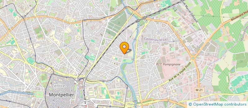 localisation de l'entreprise MADAME TERESA LAGA à MONTPELLIER