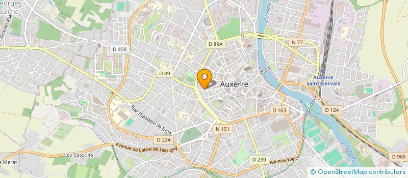 localisation de l'entreprise MADAME TERESA MASSARICO à AUXERRE