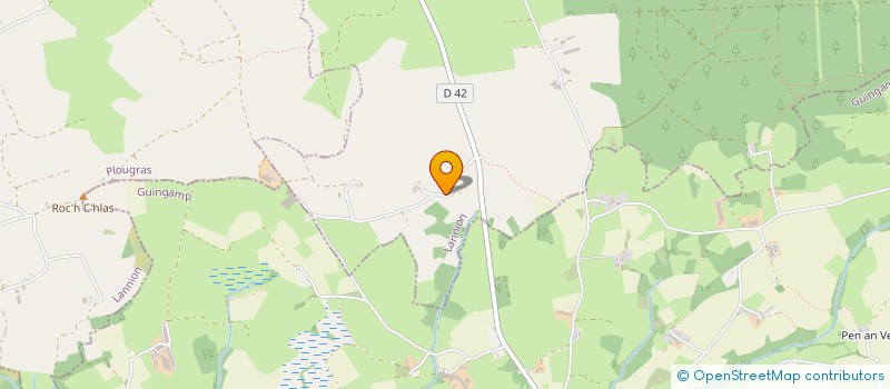 localisation de l'entreprise MADAME TERESA SENIOR  LOGUIVY-PLOUGRAS