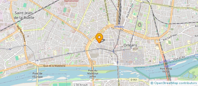 localisation de l'entreprise MADAME TERESA TALONNEAU à ORLEANS