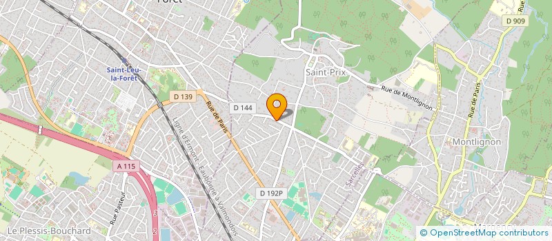 localisation de l'entreprise MADAME TERESA TELES COELHO MAGALGHAES à SAINT-PRIX