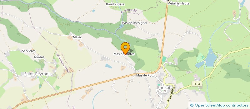 localisation de l'entreprise MADAME TERESA TIPPETT  PARISOT