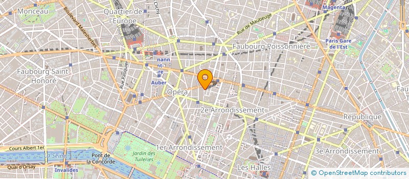 localisation de l'entreprise MADAME TERESITA FEUGEAS  PARIS