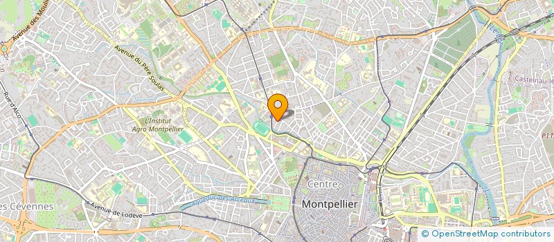 localisation de l'entreprise MADAME TERESITA GIARDINA à MONTPELLIER